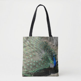 美しいクジャク トートバッグ