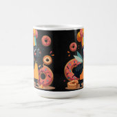 美しいクッキーを使用したマグカップ コーヒーマグカップ (中央)