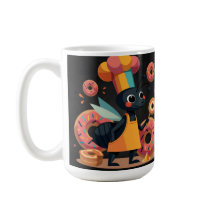 美しいクッキーを使用したマグカップ