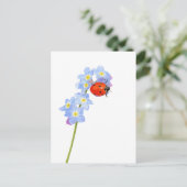 美しいクモグモテンの絵 ポストカード (スタンド正面)