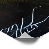 美しいクラシックと穏やかな風景の川木 ポスター (角)