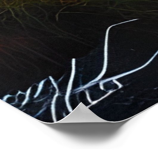 美しいクラシックと穏やかな風景の川木 ポスター (角)