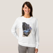 美しいクラシックのシボレーが復元された Tシャツ (正面フル)