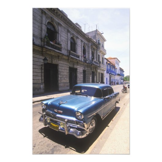 美しいクラシックシボレーを復元 フォトプリント            (正面)