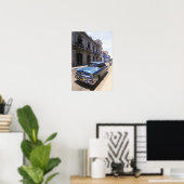 美しいクラシックシボレーを復元 ポスター (ホームオフィス)