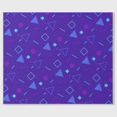 美しいクラシックヴィンテージギフト男の赤ちゃんベビーショウ ラッピングペーパー (フラット)