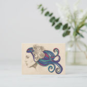 美しいクラシック名刺 名刺 (スタンド正面)