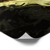 美しいクラシック穏やかな風景スモールクリーク ポスター (角)