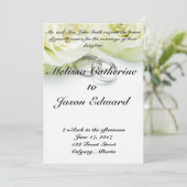 美しいクラシック結婚式招待状 招待状 (スタンド正面)