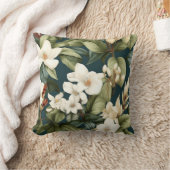美しいクラシック花柄 クッション (ブランケット)