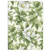 美しいクラシック花柄 クリップボード (裏面)