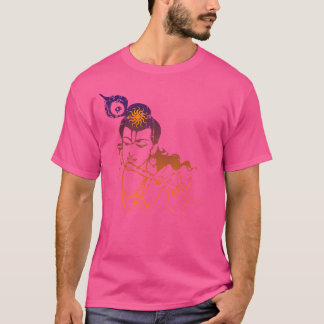 美しいクリシュナ遊のフルートTシャツヴィンテージEff Tシャツ