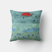 美しいクリスチャンナース祈りの言葉枕#13 クッション (裏面)