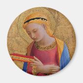 美しいクリスチャンヴィンテージ天使の聖書 マグネット (正面)