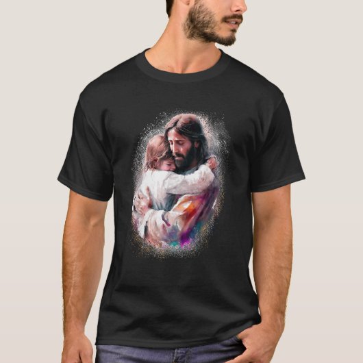 美しいクリスチャン・イエス Tシャツ (正面)