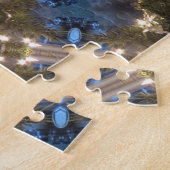 美しいクリスマスのパズル ジグソーパズル (側面)