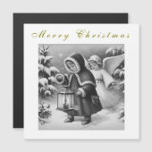 美しいクリスマスの天使たちのホリデーシーズン (正面/裏面)