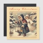 美しいクリスマスの天使たち (正面/裏面)