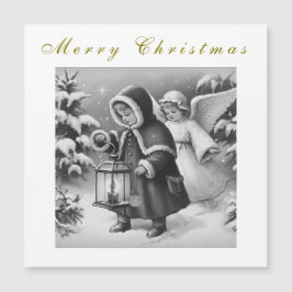 美しいクリスマスの天使のホリデー