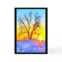 美しいクリスマスの日の出から日没