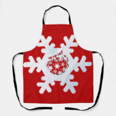 美しいクリスマスエプロン！ エプロン (正面)