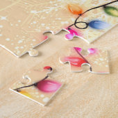 美しいクリスマスエンジェルパズル ジグソーパズル (側面)