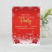 美しいクリスマスカード サンキューカード (スタンド正面)