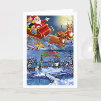 美しいクリスマスカード シーズンカード