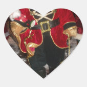 美しいクリスマスギフトカード写真.JPG ハートシール (正面)