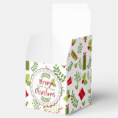 美しいクリスマススクリプトギフト フェイバーボックス (オープン)