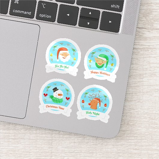 美しいクリスマスステッカー集 シール (詳細)