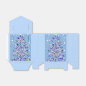 美しいクリスマスツリーとクリスマスのお気に入り フェイバーボックス (折り畳みなし)