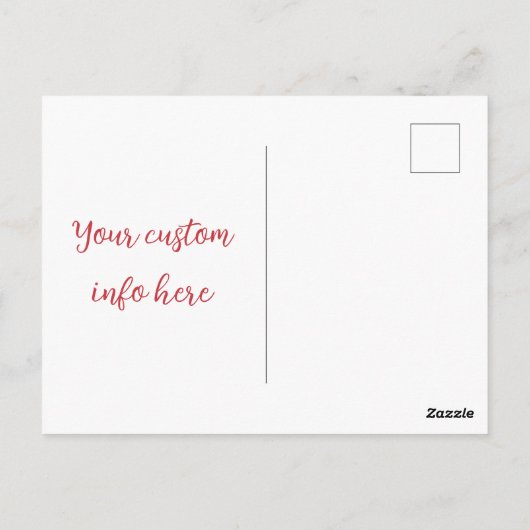 美しいクリスマスツリーの水の色のアートグラフィック ポストカード (裏面)