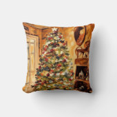 美しいクリスマスツリー装飾用クッション クッション (正面)