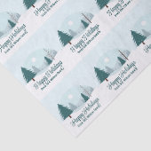 美しいクリスマスツリー 冬の休日パーティー 薄葉紙 (詳細)