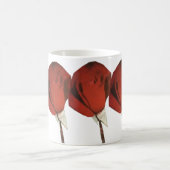 美しいクリスマスフローラ コーヒーマグカップ (中央)