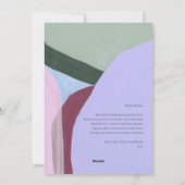 美しいクリスマスホリデーフォトグリーティングカード シーズンカード (裏面)