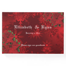 美しいクリスマスレッド、雪片、カスタム