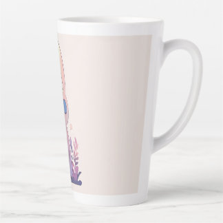 美しいクリーチャーデザイン カフェラテマグ