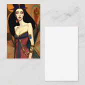 美しいクレオパトラ 名刺 (正面/裏面)