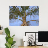 美しいクローズアップパームツリー ポスター (ホームオフィス)