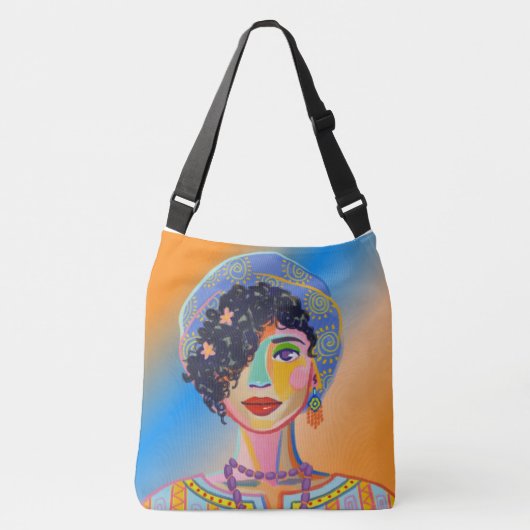 美しいクワンツァーウーマン クロスボディバッグ (正面)