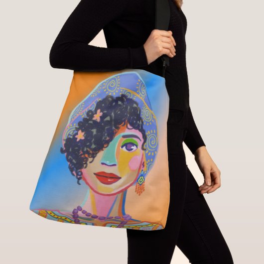 美しいクワンツァーウーマン クロスボディバッグ (クローズアップ)