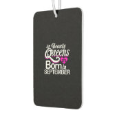 美しいク生まれイーンズ9月 カーエアーフレッシュナー (左)