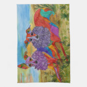 美しいグイタリアンレイハウンドのキッチンタオル キッチンタオル (縦)