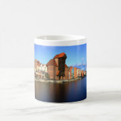 美しいグダニスク コーヒーマグカップ (中央)