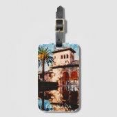 美しいグラナダスペインAlahmbra旅行 ラゲッジタグ (正面縦)