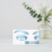 美しいグラムプロフェッショナル |グリッツィロビンエッグブルー 名刺 (スタンド正面)