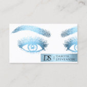 美しいグラムプロフェッショナル |グリッツィロビンエッグブルー 名刺 (正面)