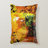 美しいグランジレイアウト背景、ヴィンテージ、アニーブ アクセントクッション (正面(垂直))